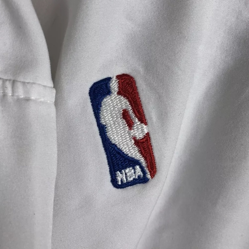 Golden State Warriors Vtg 90s Team Issued Champion Warmup Jacket Size 46 XL - Picture 6 of 12
